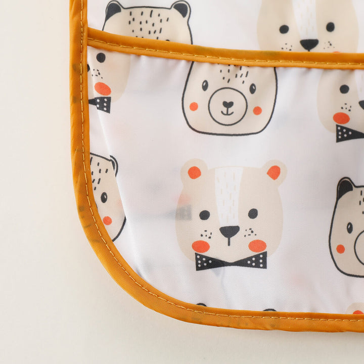 Adorable Cartoon Animal Pattern Waterproof Bibs - Nursing Covers for Messy Eaters with Easy Clean Design, Perfect for Christmas, Halloween, and Thanksgiving Gift Ideas