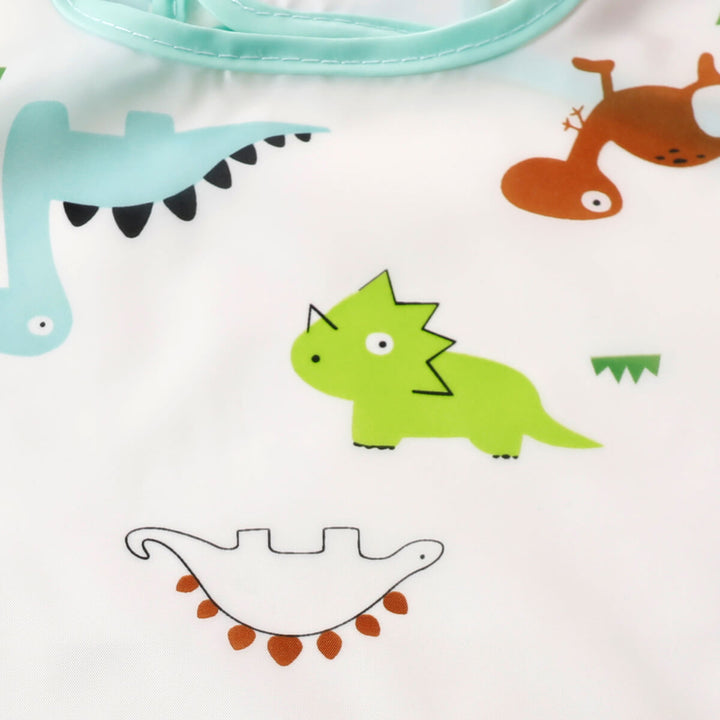 Adorable Cartoon Animal Pattern Waterproof Bibs - Nursing Covers for Messy Eaters with Easy Clean Design, Perfect for Christmas, Halloween, and Thanksgiving Gift Ideas